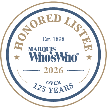 Who's Who 2026: Honored Listee Badge