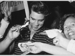 Elvis Presley Signing Autographs