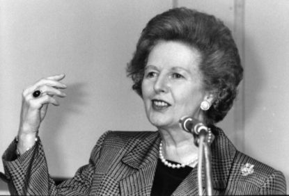 Margaret Thatcher Speaking